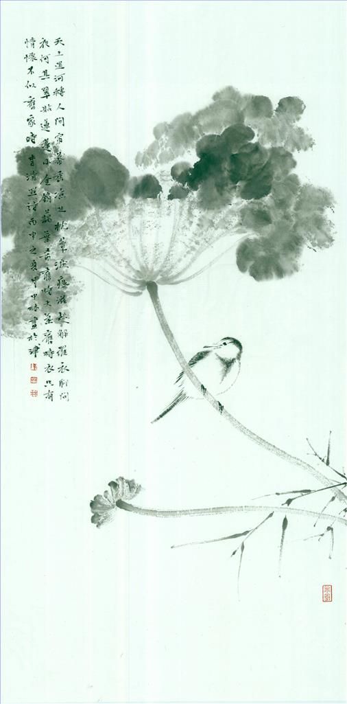 陈中林 当代书法国画作品 -  《中国花鸟画2》